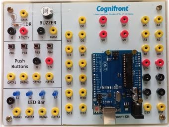 Arduino Uno Board Used for Arduino programming, LED control, sensor interfacing and Bluetooth-based automation experiments.